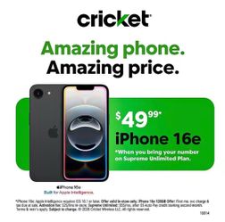 Iphone 16e Great price!!