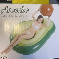 Xl Avocado Pool Float 