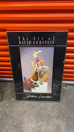 David Gerstein Signed poster