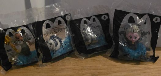 McDonald's Little Mermaid Happy Meal Toys