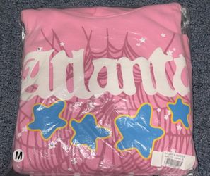 Sp5der Atlanta Hoodie Pink