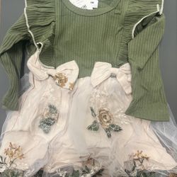 Never Worn A Baby Dress 6-8 Months