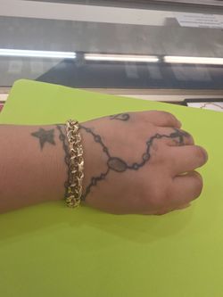 10k cuban bracelet