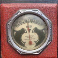 Vintage Antique Rochester Thermometer 