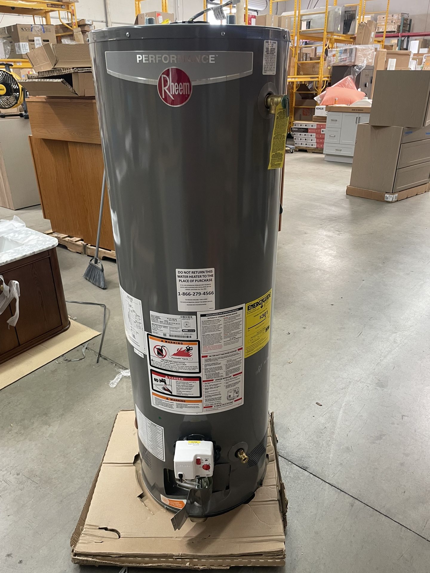 Storage Heater Rheem 40 Gal Gas Water Heater Rheem Performance 40
