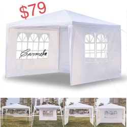 Canopy 10x10ft Canopy Tent with Sidewalls  Tent for Parties Beach Camping Party (10x10 
