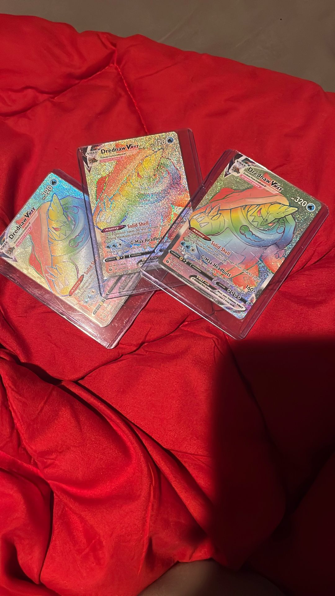 Pokémon TCG Drednaw VMAX Rainbow Rare 075/073 – Champion’s Path Secret Rare