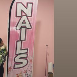 Nails Sign For Sale 