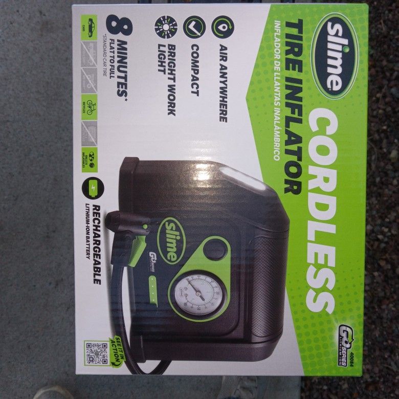 Slime Cordless Tire Inflator 