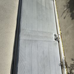 Free:    Single-Panel Metal Screen Door 