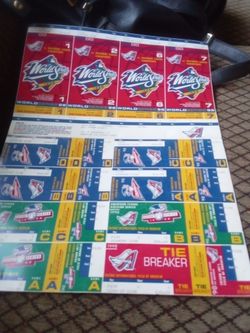 1998 WORLD SERIES TICKETS