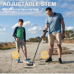 Metal Detector with 6 Modes. Waterproof 