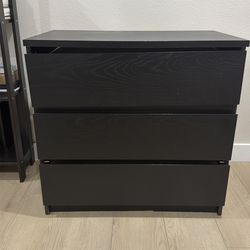 Black dresser