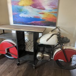 Motorcycle bar Table