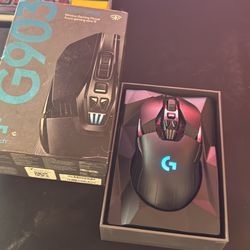 Logitech g903 with box and accessories 