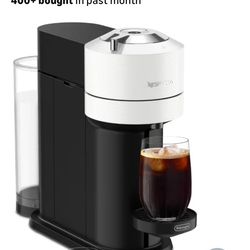 Nespresso Vertuo Next Coffee and Espresso Maker by De'Longhi, White