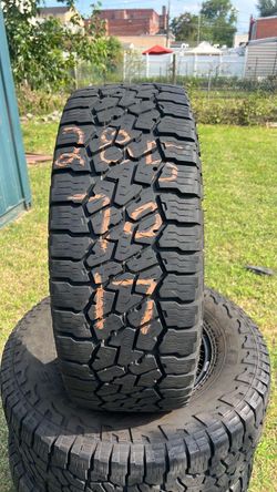 4-285/70/17 LT Falken. In excellent condition.