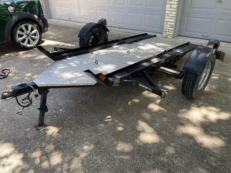2002 Kendon Dual Foldable Motorcycle Trailer - Made in USA