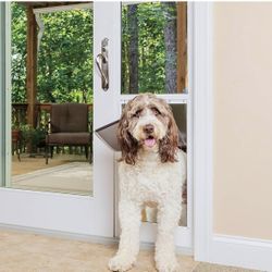 NEW IN BOX XL Pet Door for Sliding Glass Door