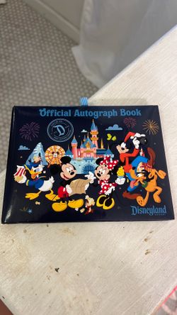 Disneyland Resort autograph book