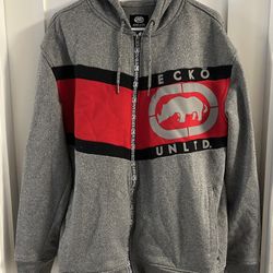 Y2K Ecko Unltd Men’s Hoodie Jacket Size XL