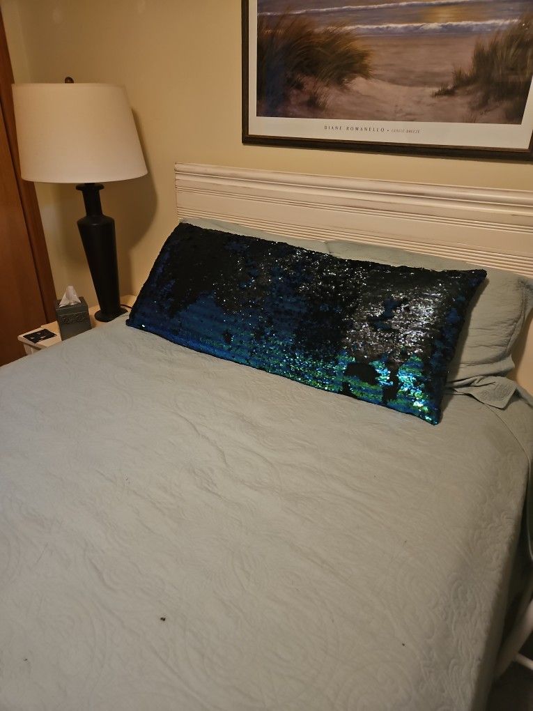 Sparkly Sequined Decorative Pillow