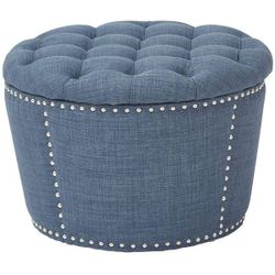 Tufted Storage Ottoman Set
