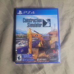 PS4 Construction Simulator 