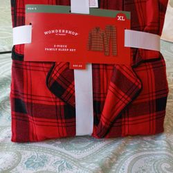 Men's Pj's Soft Flannel 2 Pc Sets