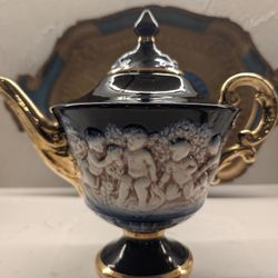 Norleans Cherub Teapot. Vintage 