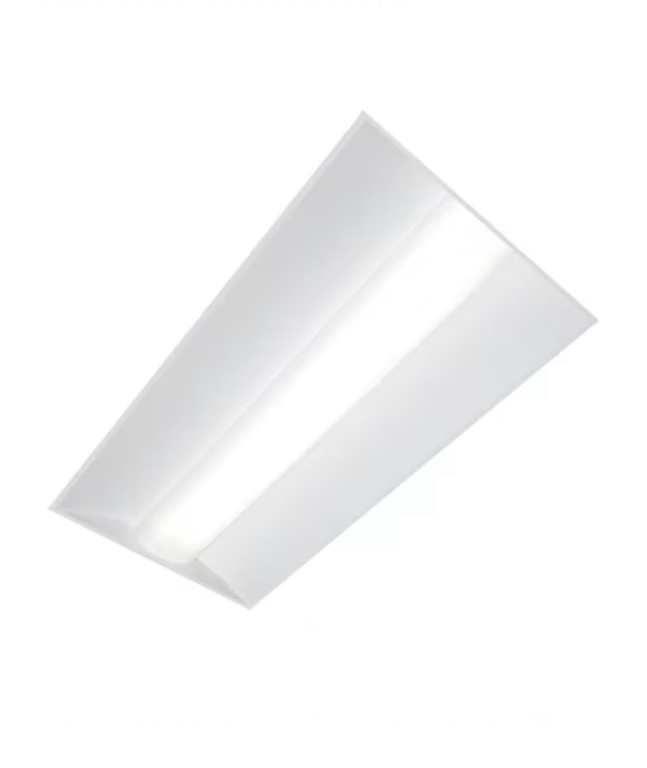Lighting Metalux 24CZ2 45 UNV L835 CD1 U LED 2'x4' Cruze ST Ribbed Frosted Acrylic Lens 4500 Lumens 80 CRI 3500K UNV 0 10V Dimming Driv
