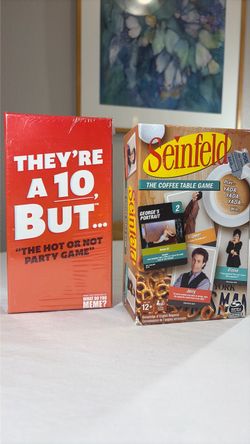Party Game Bundle - Seinfeld & "They're a 10 But..."