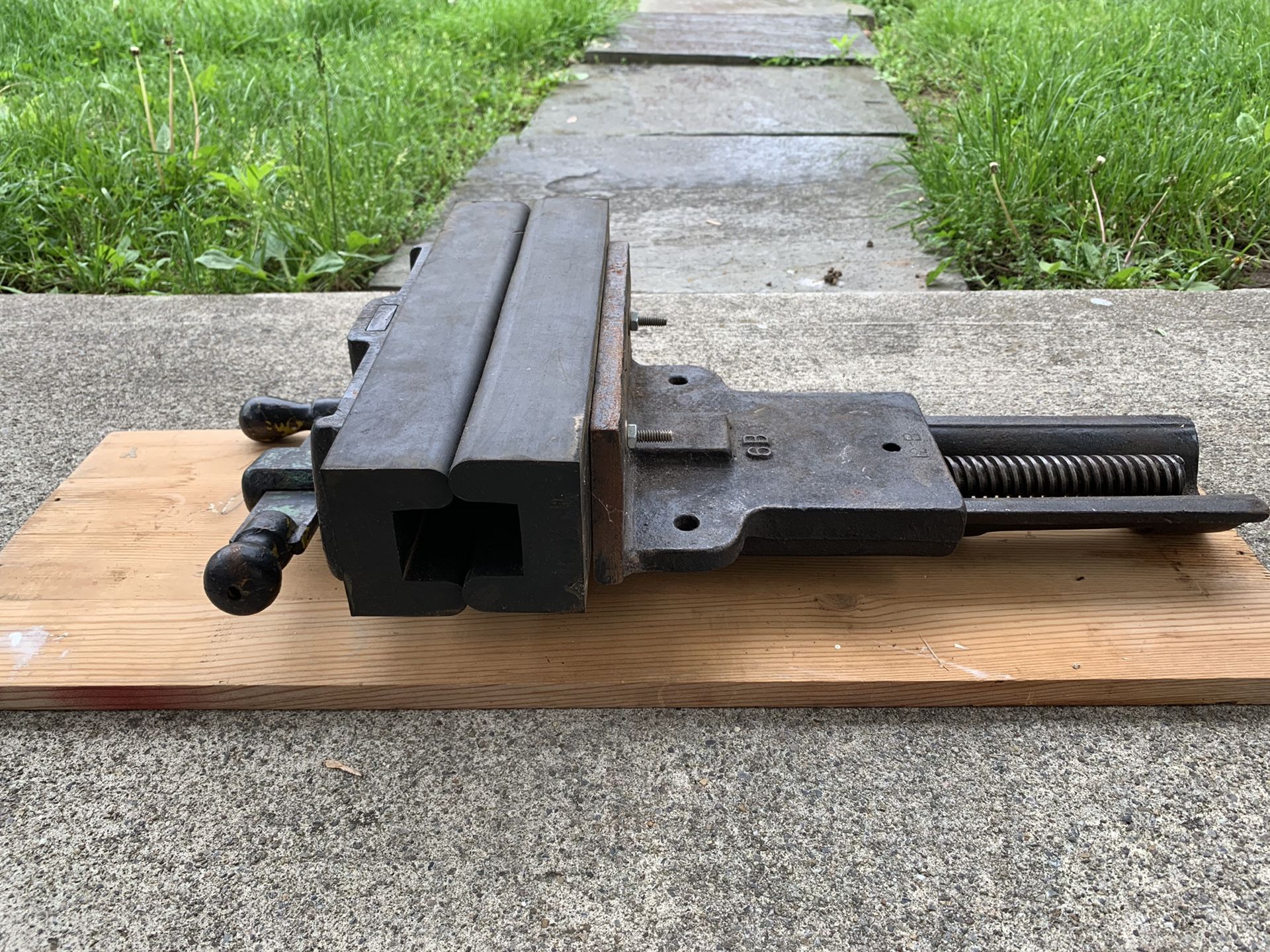 Vintage Bicycle Bench Vise