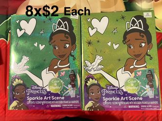 Disney Princess Sparkle Art Scene 