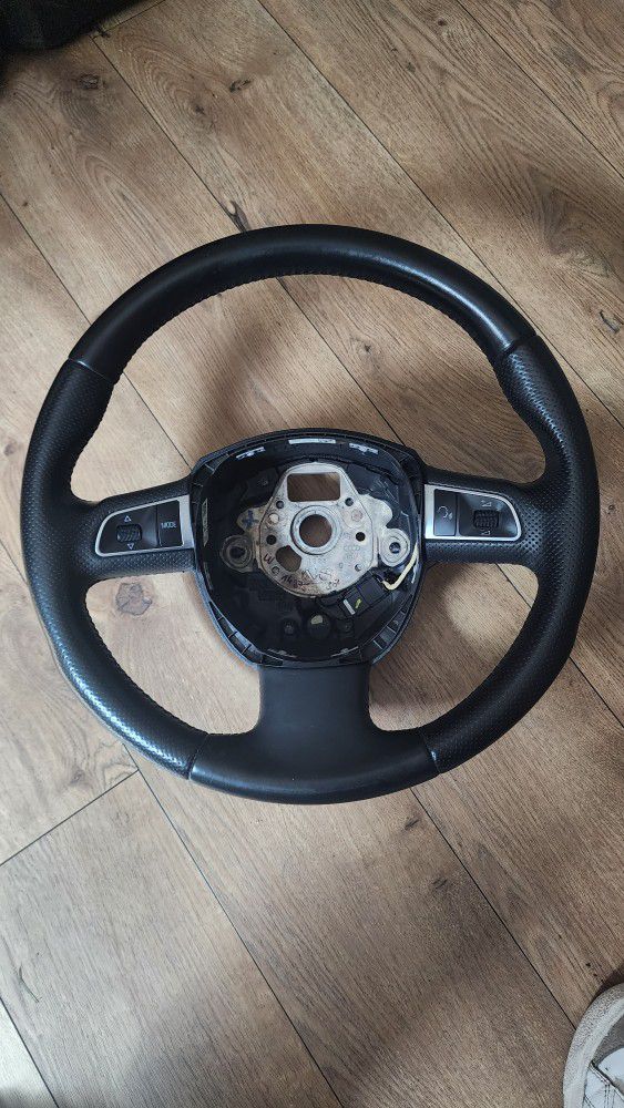 OEM Audi B8 Steering Wheel From 2011 Audi A5 Quattro 