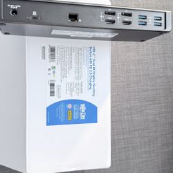 USB-C Dual Monitor Docking Station 4K and PD