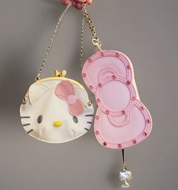 2 Rare, Original, Vintage, Y2k era, Sanrio, Hello Kitty Wristlets,  Coin Purses