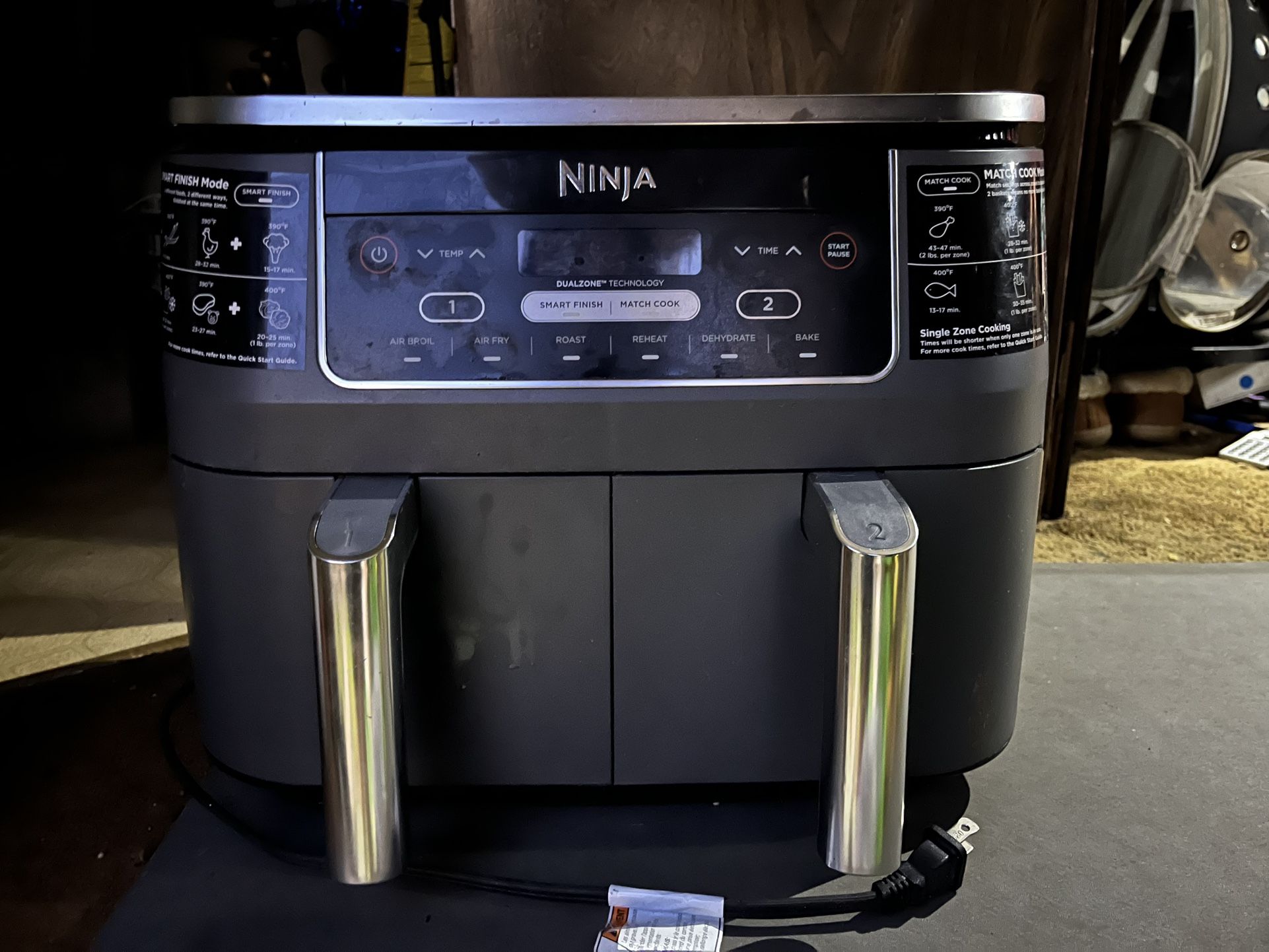 Ninja Foodi 6-in-1 8-qt. 2 Basket Air Fryer With DualZone Technology