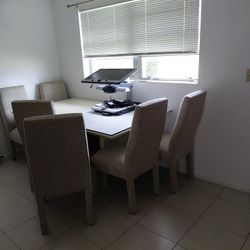 Exquisite Dining Table And Chairs 