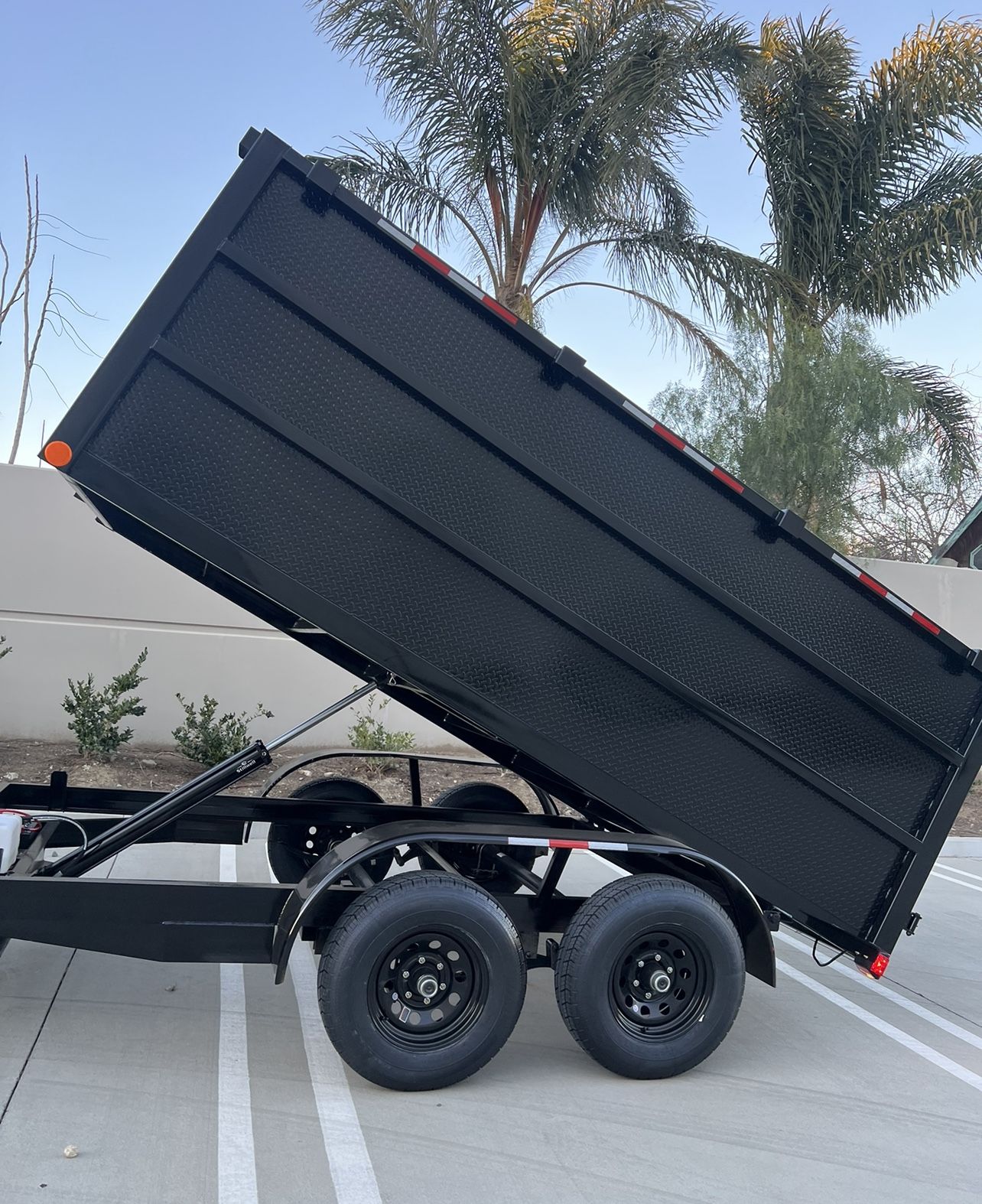 8x12x4 Dump Trailer