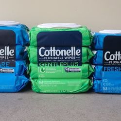 Cottonell Flushable Wipes 