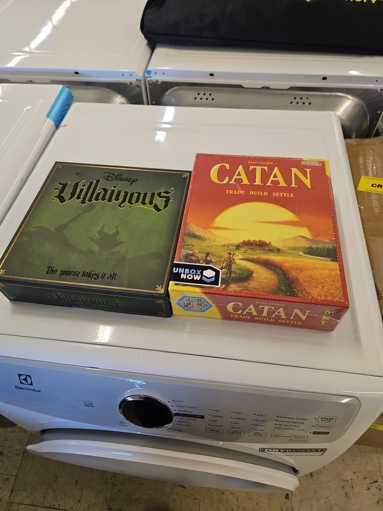 Catan and Villainous Board Games