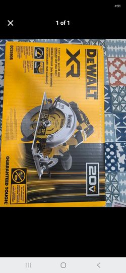 New Dewalt 20v xr 7 1/4" Circular saw, tool only,  **PRICE FIRM**