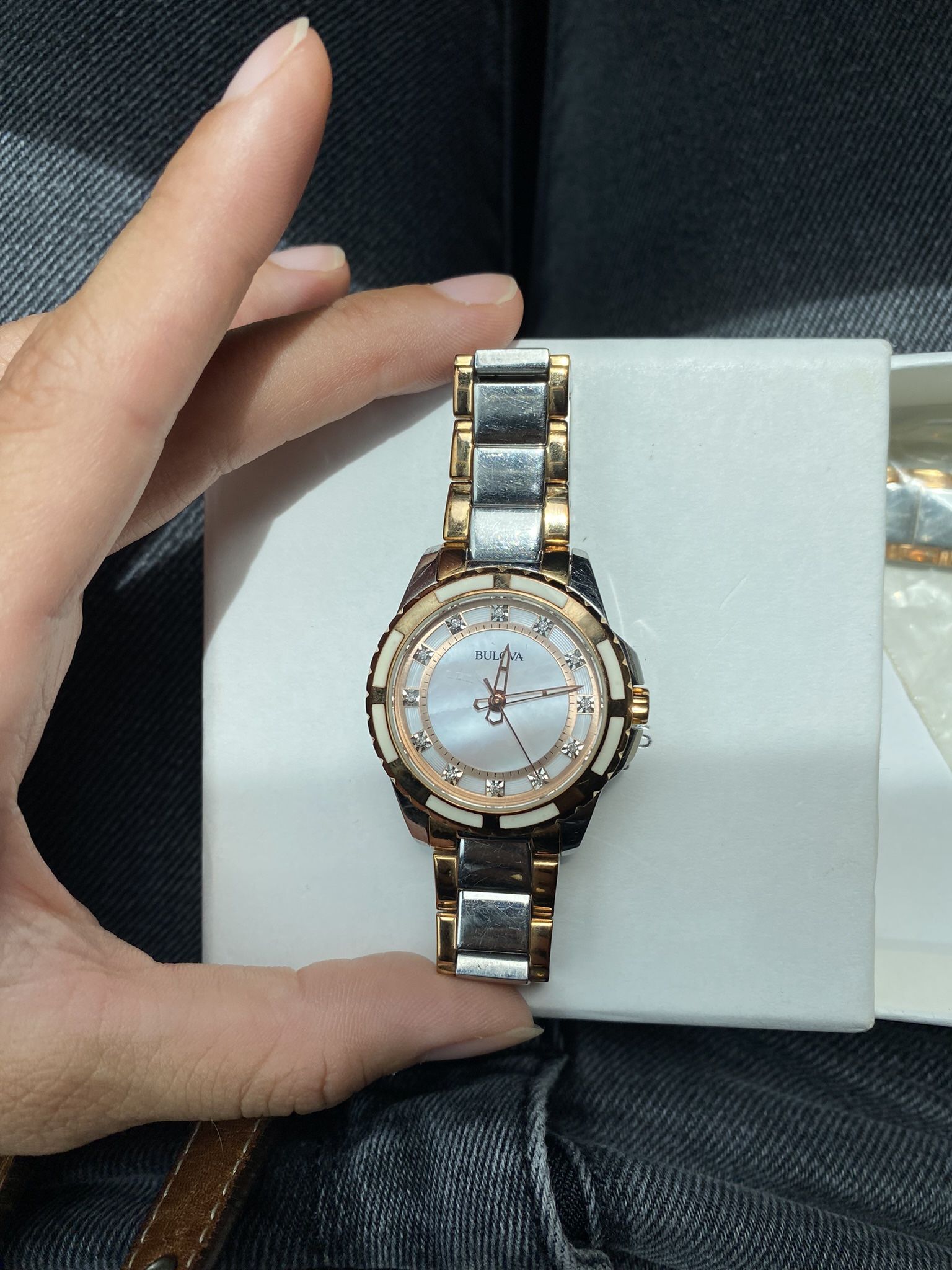 Bulova Rose Gold Watch