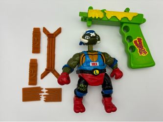 Vintage TMNT Kowabunga Kickboxing Leo Smash’em  Bash’em