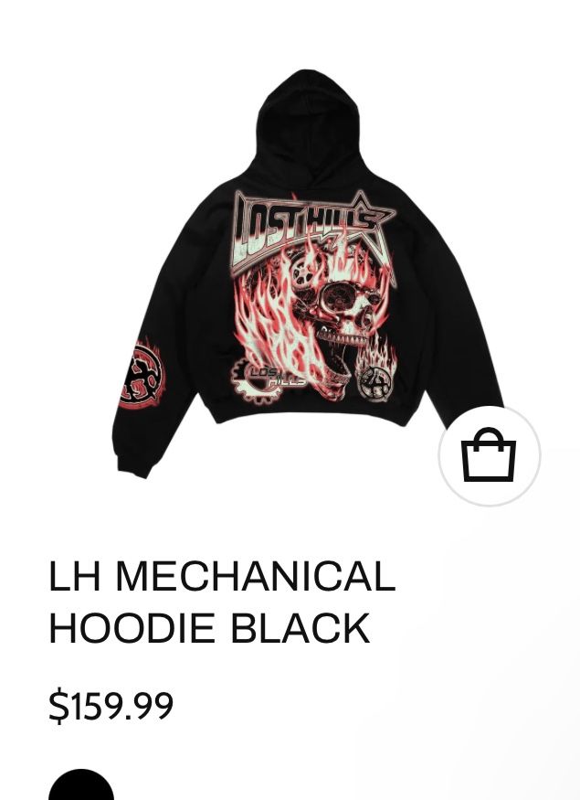 Lost Hills Hoodie, Black, Size: Medium