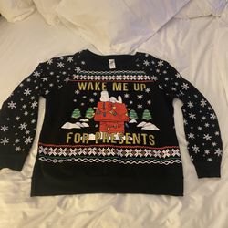 Snoopy Light Up Sweater 