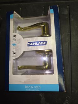 Schlage Bed & Bath Door Lever Set
