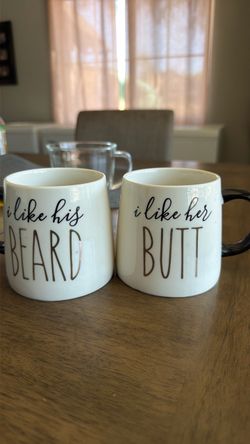 Couples Coffee Mug Set of 2