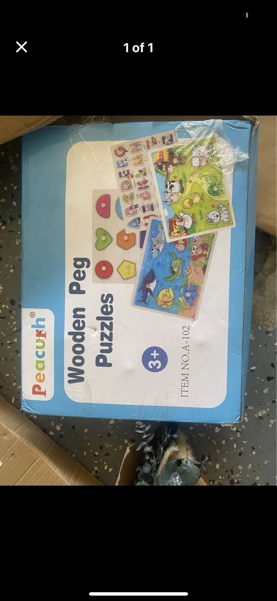 Infant Toddler Wooden Puzzles